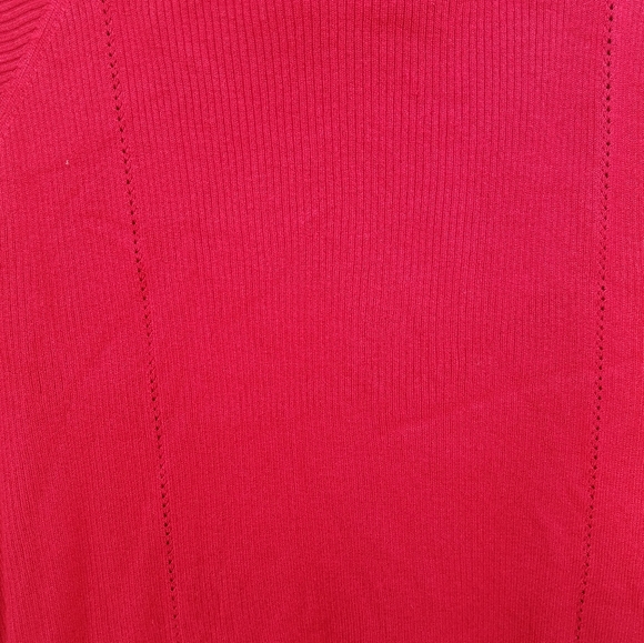 Torrid Knit Turtle Neck Red - Picture 5 of 5